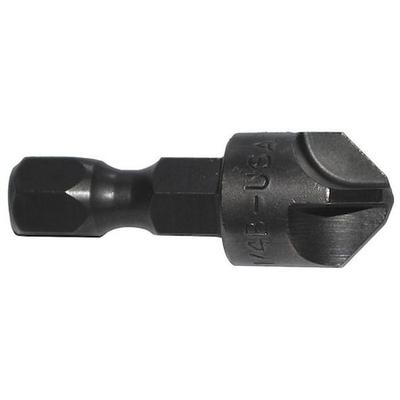 ZEPHYR TS170-1/4B-5PK Power Bit,Hex Shank,Single End,PK5