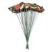 huaai ornaments stakes sticks colorful on 50pcs garden butterflies patio home decoration multicolor