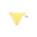 Dippin Daisy's Swimwear Swimsuit Bottoms: Yellow Swimwear - Women's Size X-Large