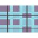 Ahgly Company Machine Washable Indoor Rectangle Transitional Slate Blue Grey Blue Area Rugs 2 x 3