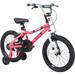 Duzy Customs 16 Pink Kids Bike Five Minute Quick Assembly