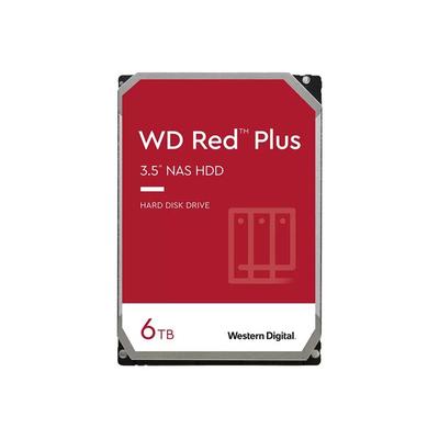 WD Red Plus 6TB 256MB NAS Hard Drive 3.5"