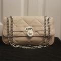 Michael Kors Bags | Michael Kors Convertible Quilted Leather Shoulder Bag Small | Color: Cream | Size: Os