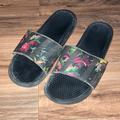 Nike Shoes | Nike Colorful Jungle Slides Sandals Mens Home Beach Pool Gym Size 13 Slippers | Color: Black | Size: 13