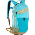 EVOC JOYRIDE 4 kids backpack lightweight performance rucksack for trips & outdoor activities (4l storage space, AIR TUNE SYSTEM, detachable hip belt, 2l hydration bladder slot), Neon Blue/Gold