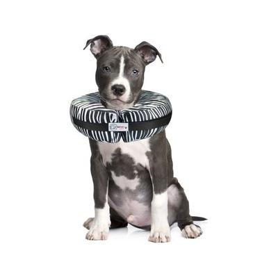 Comfurt Collar Dog & Cat Recovery Collar, Zebra, Large