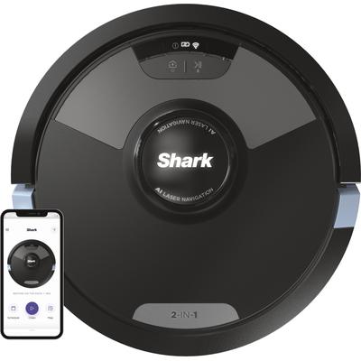 SHARK Saugroboter "AI ULTRA 2-in-1 [RV2600WDEU]" blau (schwarz/ silber/ blau)