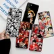 Coque de téléphone Anime Manga Ones-Pieces pour Samsung Galaxy S7 S10 S22 Ultra 5G S21 Plus