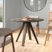 Corrigan Studio® Cullinan Solid Wood Dining Table Wood in Brown | 29 H x 48 W x 48 D in | Wayfair 9445E0853D4940F2A98AF6B6A8C0D8E3