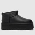 UGG ultra mini platform boots in black