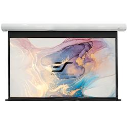 ELITE SCREENS-SAKER PREMIUM - MOTORLEINWANDWeiß / 16:9 / 442 x 249 (Vorlauf 15cm)-Projektionsleinwand-geeignet für: normalen Beamer Image