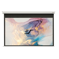ELITE SCREENS-EVANESCE B - DECKENEINBAU MOTORLEINWANDWeiß / 16:9 / 266 x 149 (Vorlauf 20cm)-Projektionsleinwand-geeignet für: normalen Beamer Image