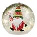 Studio 66 Very Merry Gnome Mini Orb Glass/Mercury Glass | 4.75 H x 4.75 W x 4 D in | Wayfair 35052