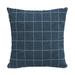 Birch Lane™ Iver Cotton Throw Square Pillow Cover Polyester/Polyfill | 20 H x 20 W x 6 D in | Wayfair 77DFED21B2274F0084B93B89A42759E6