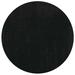 Gray 72 x 72 x 0.5 in Area Rug - Ebern Designs 6" Round Polyester Espresso Area Rug Polyester | 72 H x 72 W x 0.5 D in | Wayfair