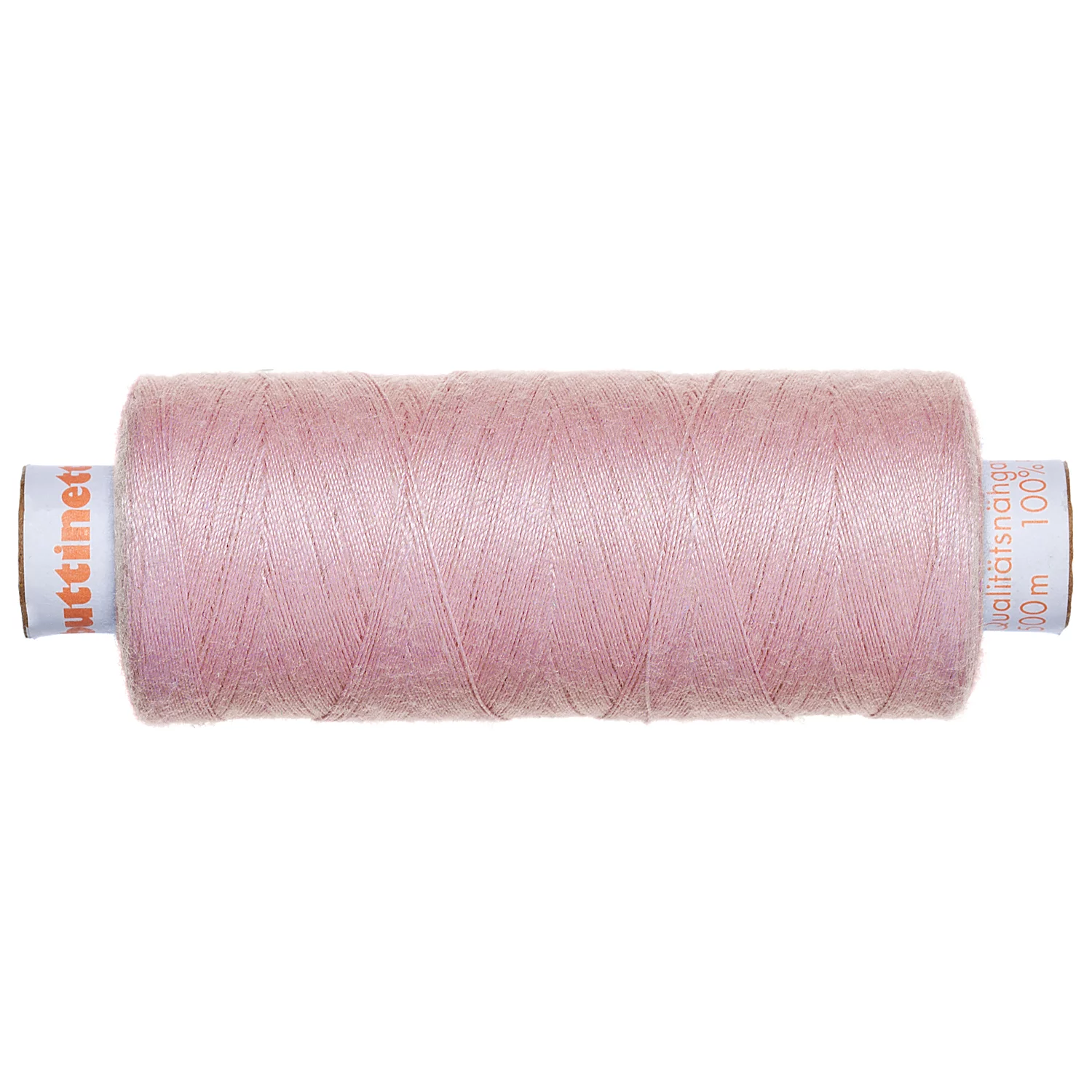buttinette Universal-Nähgarn, Stärke: 100, 500m-Spule, vintage rosa