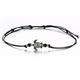 Kayannuo Back to School Clearance Vintage Wax Rope Anklet Bracelet Ancient Silver Three-color T Urtle Beach