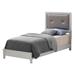 LYKE Home Presley Silver Champagne Bed