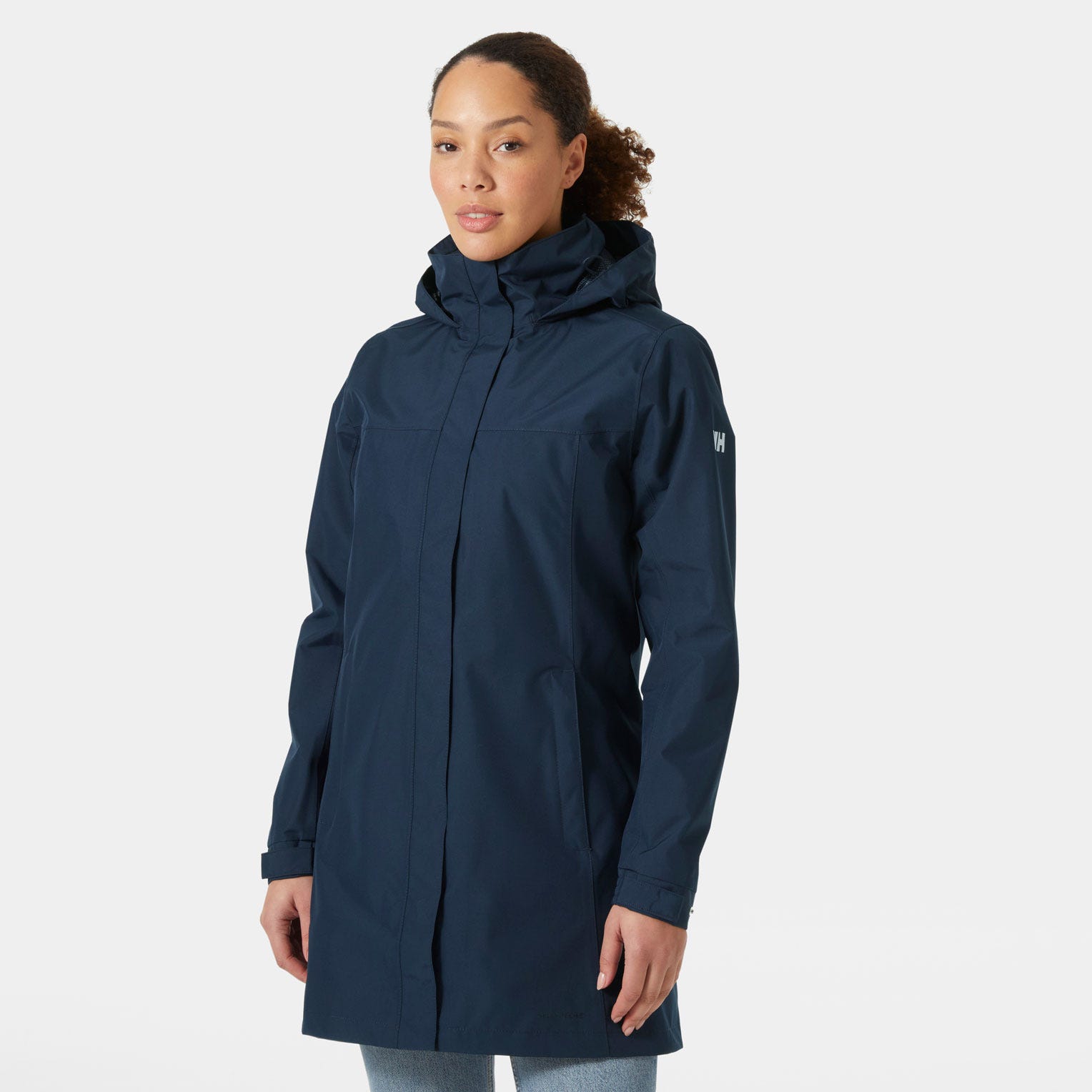 Helly Hansen Damen Aden Langer Regenmantel XS Image