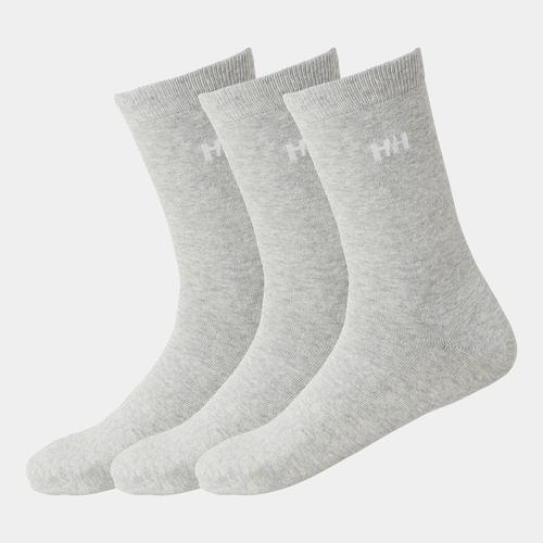 Helly Hansen Unisex Alltags Baumwollsocken 3 Paar 45-47