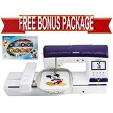 Brother Inno-vis Disney NQ3600D Sewing & Embroidery Machine w/ Free Disney Embroidery Package!