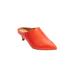 Extra Wide Width Women's The Camden Mule by Comfortview in Red Orange (Size 11 WW)