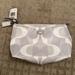 Coach Bags | Coach Cosmetic Pouch | Color: Gray/White | Size: Os