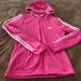 Adidas Sweaters | Adidas Womens Zip Up Size M | Color: Pink | Size: M