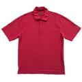 Nike Shirts | Nike Tiger Woods Polo Shirt Size L Short Sleeve Golf Snap Button Textured Pink | Color: Pink | Size: L