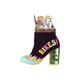 Irregular Choice Damen Gruseliger Korridor Stiefelette, Grün/Braun, 41 EU