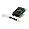 Quad 2.5 Gigabit Ethernet PCI-E Network Expansion Card RJ45 LAN Adapter Low Profile Bracket SY-PEX24086