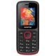 ALIGATOR Klassisches Handy AZAD210BR mit 1,8“ Farb-Display, VGA Kamera, Farbe schwarz-rot