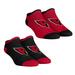 Women's Rock Em Socks Arizona Cardinals Core Team 2-Pack Low Cut Ankle Sock Set