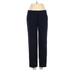 Ann Taylor Dress Pants - Mid/Reg Rise: Blue Bottoms - Women's Size 2