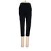 Victoria's Secret Pink Active Pants - Super Low Rise Skinny Leg Cropped: Black Activewear - Women's Size Small