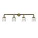 Innovations Lighting Bruno Marashlian Small Bell 42 Inch 4 Light LED Bath Vanity Light - 215-AB-G54-LED