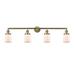 Innovations Lighting Bruno Marashlian Small Bell 42 Inch 4 Light Bath Vanity Light - 215-AB-G51