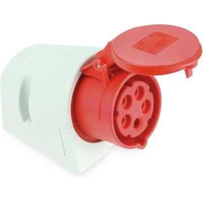 Pce cee Wandsteckdose 5-polig, 32 a, 400 v, IP44 Image