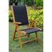 Royal Tahiti 5-position Folding Arm Chair (Set of 2)