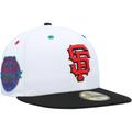 Men's New Era White/Black San Francisco Giants 1984 MLB All-Star Game Primary Eye 59FIFTY Fitted Hat