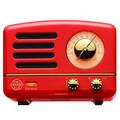 LUXESIT Portable Decorative Radio, Metal in Red | 5 H x 6 W x 4 D in | Wayfair LP8SCS