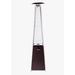 Arlmont & Co Quartz Tube 40,000 BTU Propane Standing Patio Heater, Glass in Brown | 88.1 H x 21.27 W x 52.76 D in | Wayfair WCY-SMOCHA