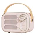 SEGUIRA Vintage Decorative Radio in Pink | 2.9 H x 5 W x 2.3 D in | Wayfair B84YJ1