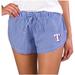 Women's Concepts Sport Royal Texas Rangers Tradition Woven Shorts