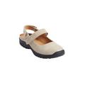 Extra Wide Width Women's The Joelle Sling by Comfortview in Oyster Pearl (Size 11 WW)