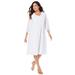 Plus Size Women's Angel Dress by Roaman's in White (Size 22 W)