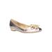 Women's Edie Flat by J. Renee in Taupe Gold (Size 6 M)