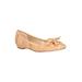 Women's Edie Flat by J. Renee in Natural Gold (Size 9 M)