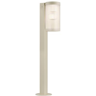 Pollerleuchte NORDLUX "Coupar", beige (sand), B:14,50cm H:80,00cm L:14,50cm, Lampen, Robustes, pulverbeschichtetes Metal