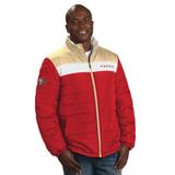 NFL Men's Perfect Game Sherpa Lined Jacket (Size M) San Francisco 49ers, Polyester